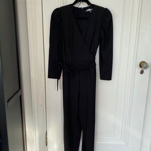 Julia Jordon Black Jumpsuit Workplace Outfit Women’s Jumpsuit Pant Suit